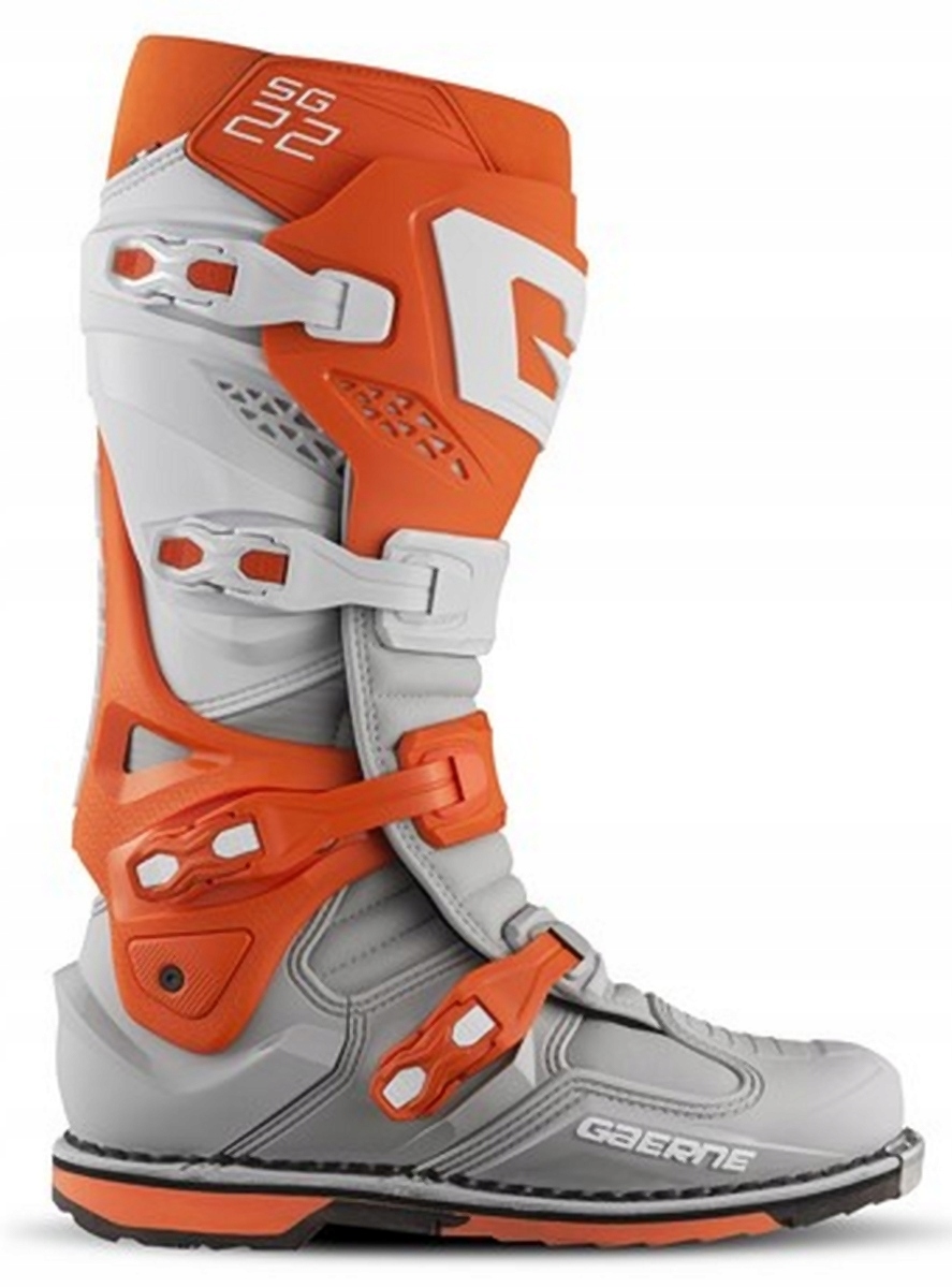 Gaerne Crossové/enduro Topánky Model SG-22 Orange/biela Farba Oranžová/biela