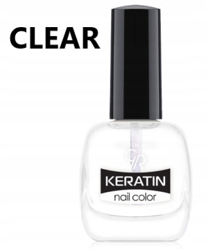 

Lakier do paznokci Golden Rose Keratin clear