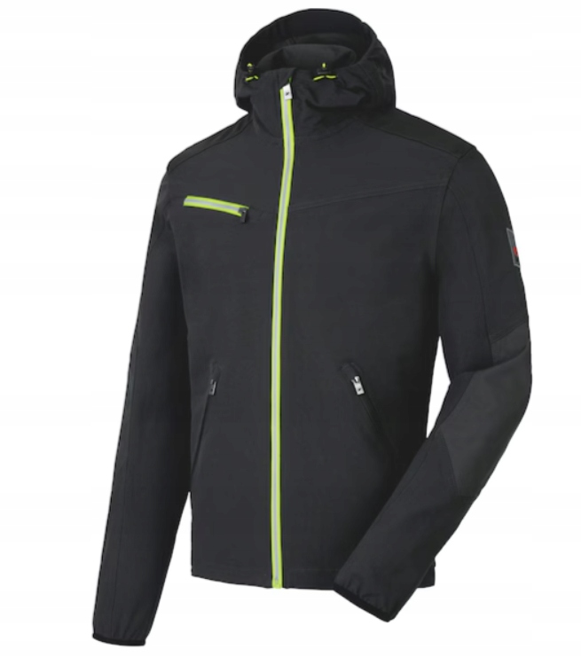 Softshellová bunda Stretch Evolution Anthr/ Limetka 3XL