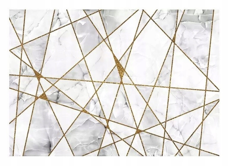 Fototapeta Marmur Zlato Abstrakce Linky 254x184