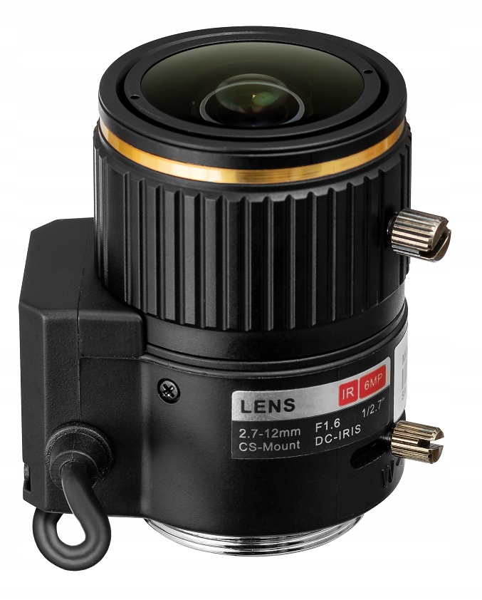 BCS-27126MIR Profesjonalny Obiektyw Kamer Cctv Ip 6MPX 2,7-12MM Regulowany