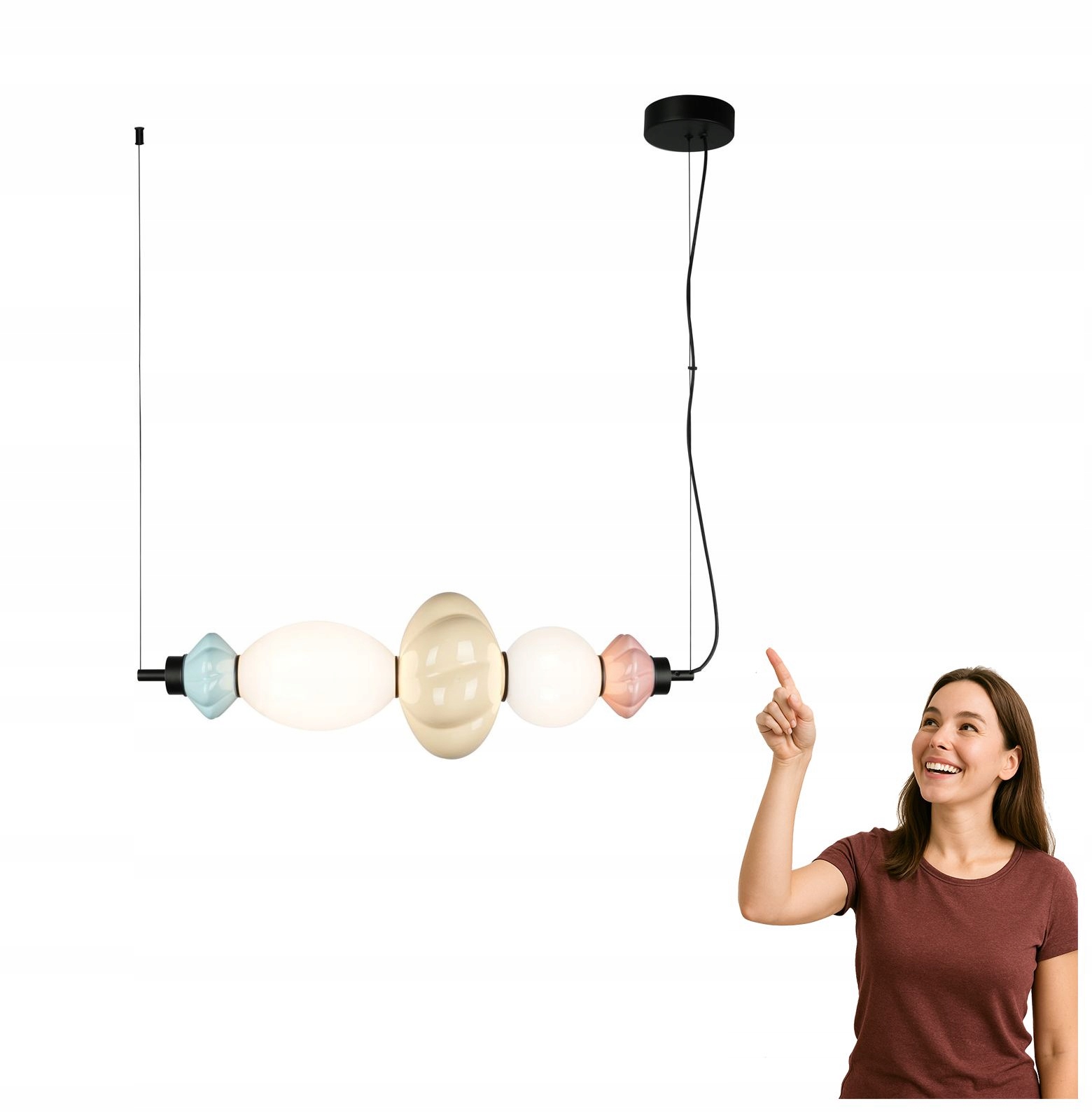 Závěsná Led lampa 18W Tordi PND-94721-2A-MLTI Italux