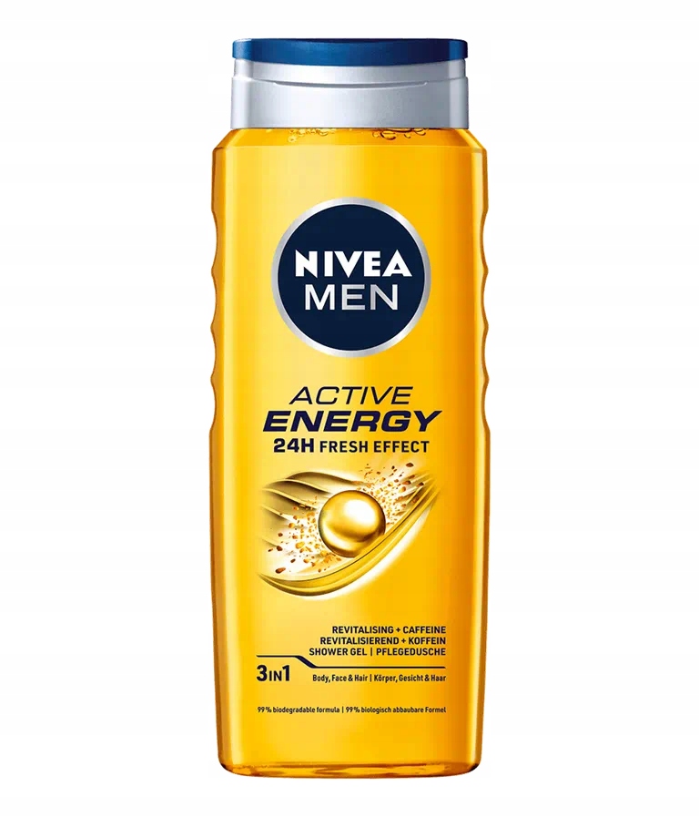

Żel pod Prysznic Męski Nivea Active Energy 500 ml