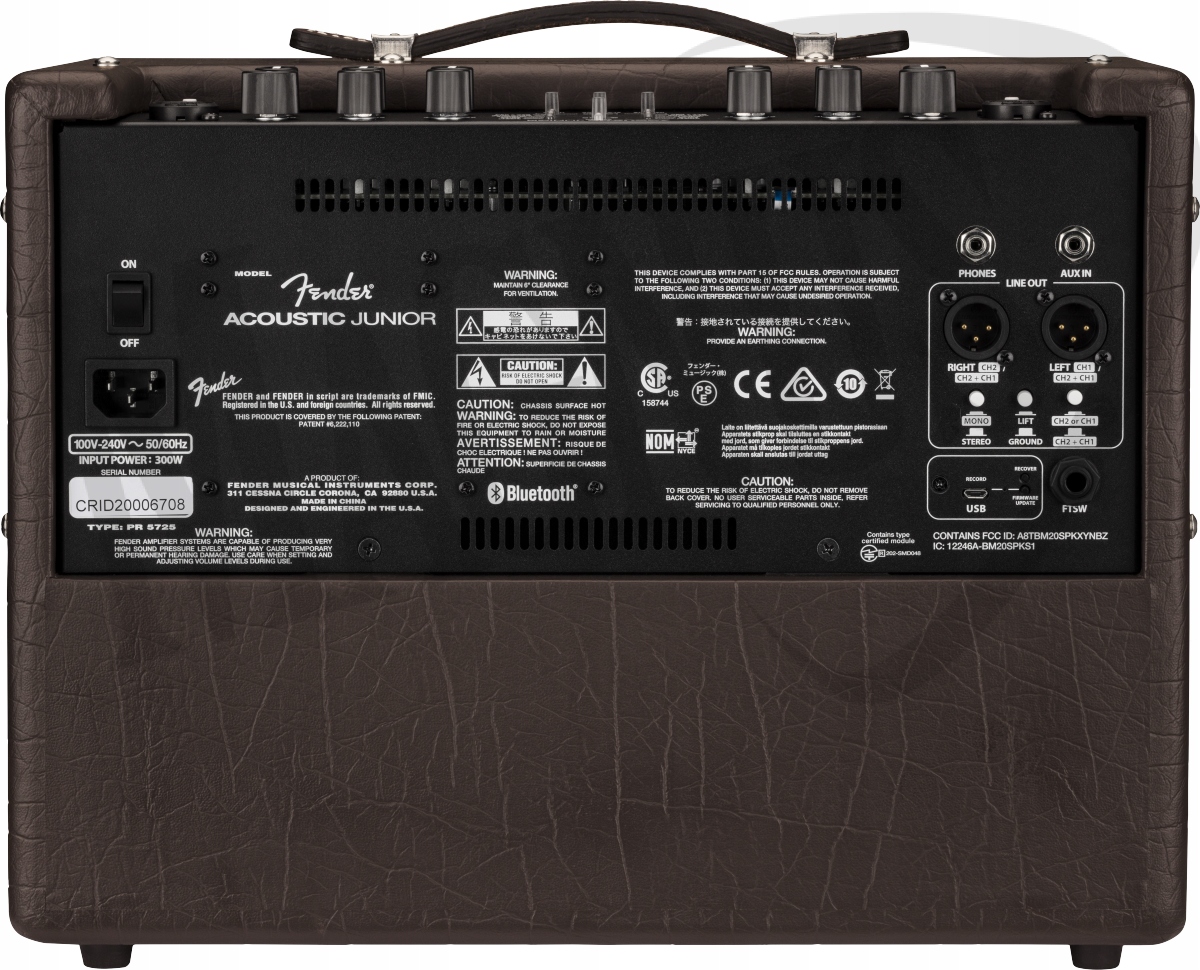 Combo Fender Acoustic Junior Kod producenta FENACJR