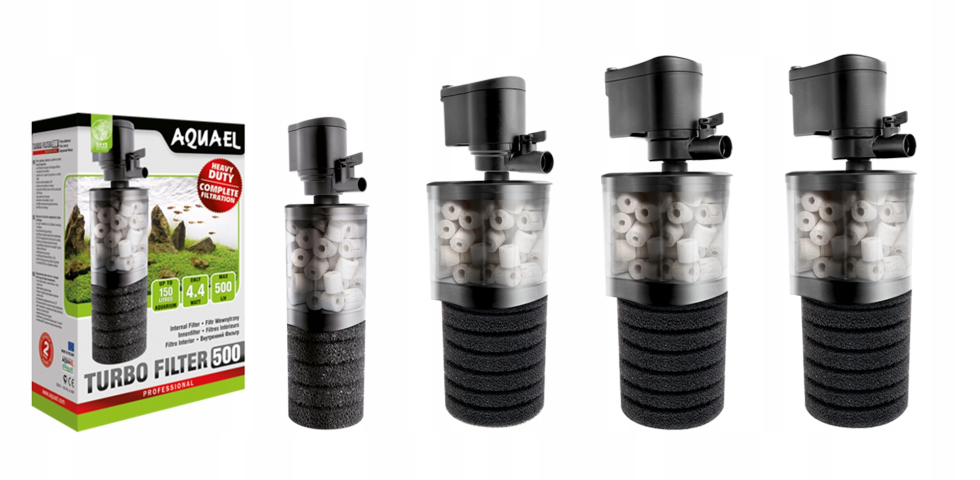 

Aquael Filtr Turbo 500