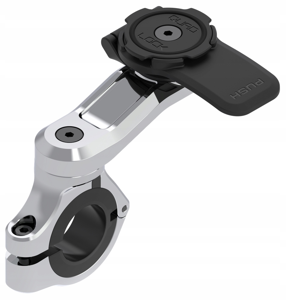 Chrómovaná základňa namontovaná na volante Quad Lock Pro