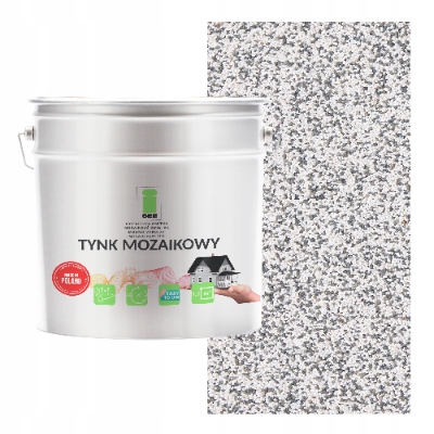 Mozaiková Omítka Šedá Světlá Marmolit Třída 1 Mozaika 7 kg Výrobce