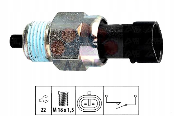 WŁĄCZNIK ŚWIATEŁ COFANIA EPS Producent części Facet