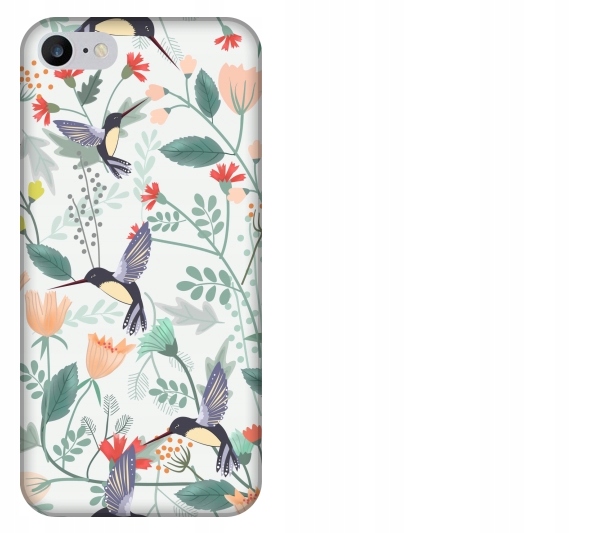 

Etui pokrowiec iPhone 8 Tropical floral kwiaty