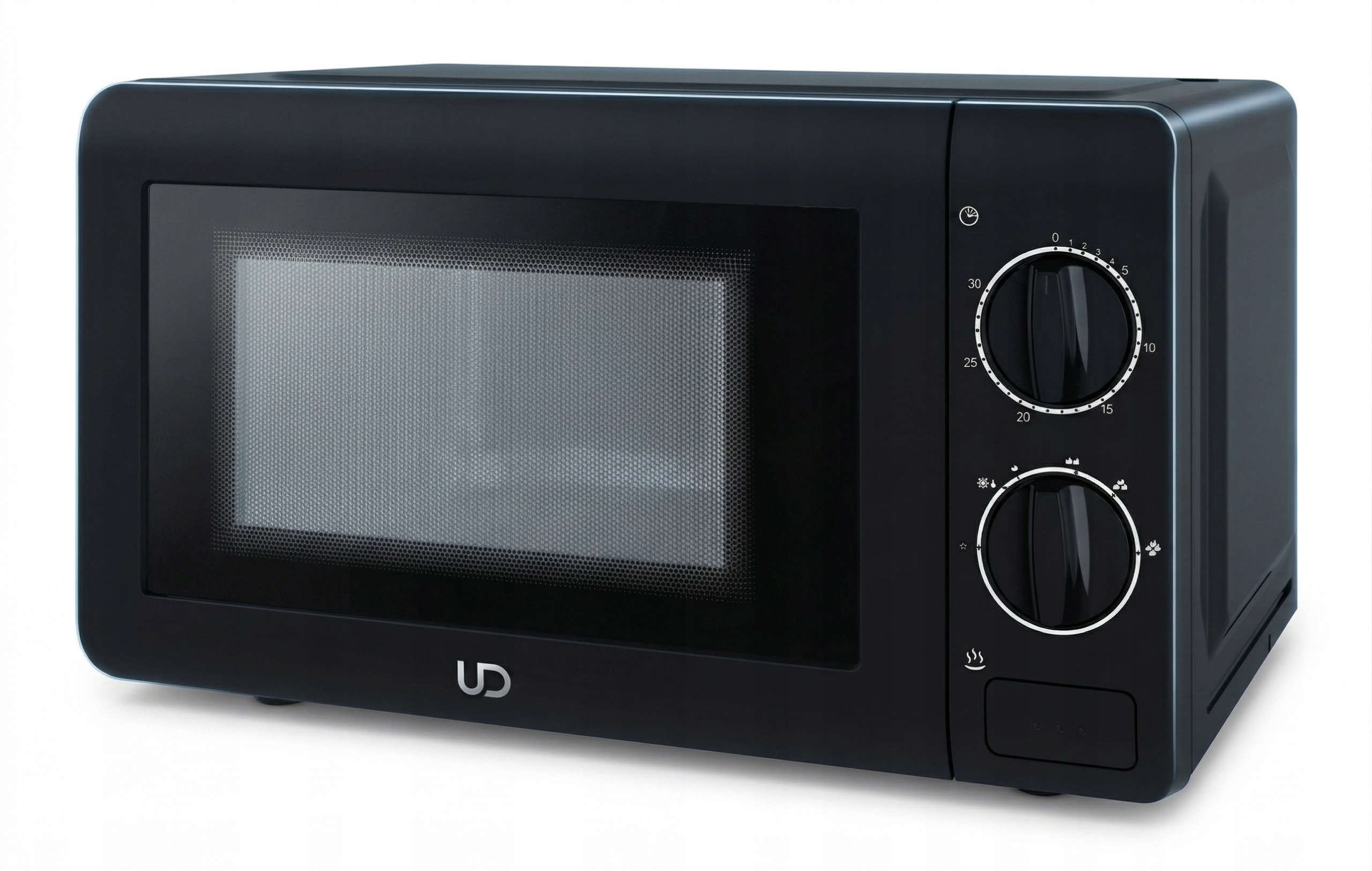 Kuchenka mikrofalowa wolnostojąca mikrofala mikrofalówka Ud czarna 700W 20l