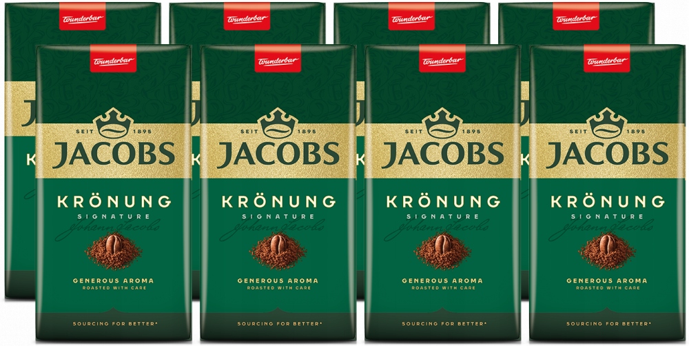 Kawa mielona Jacobs Kronung 500 g x8