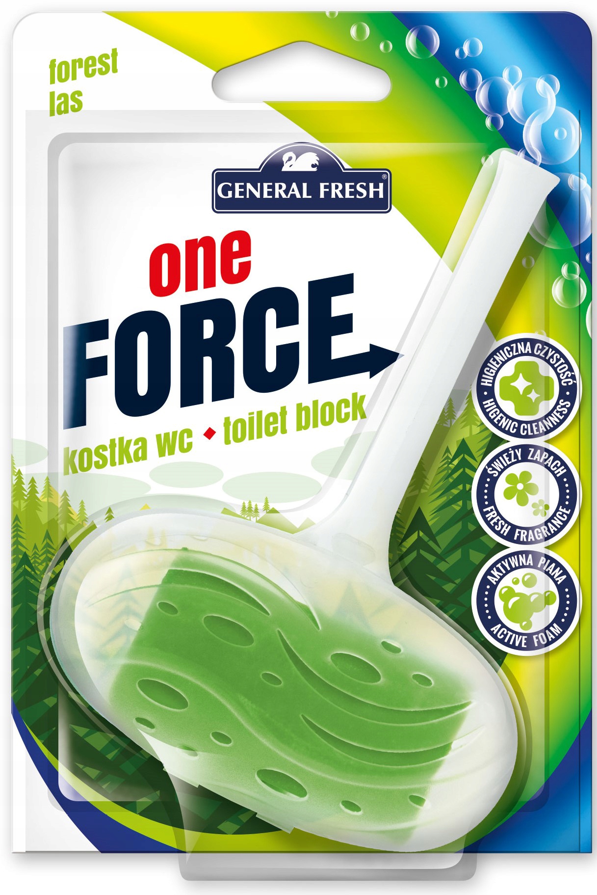 

General Fresh One Force 40g Kostka Wc Leśny