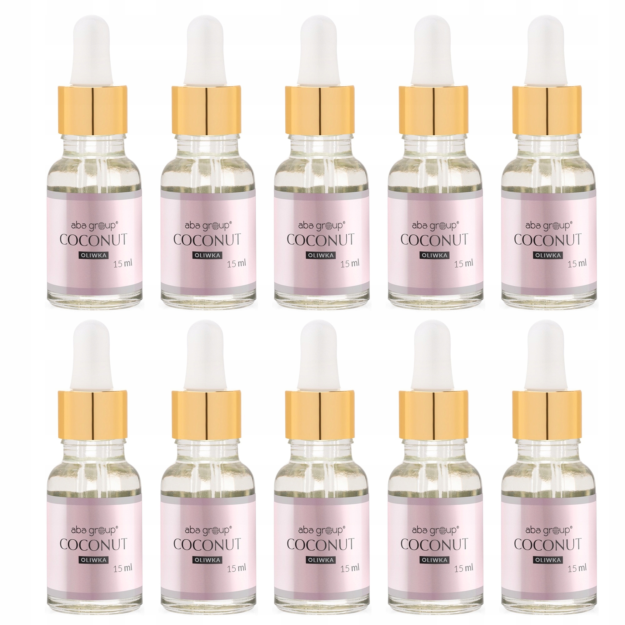 Sada oliv na kůžičku a nehty Bio Line Coconut 15 ml 10 ks Aba Group