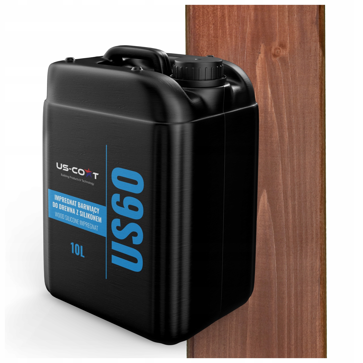 Barvící Impregnat Na Dřevo Se Silikonem 2v1 Altán Barva Ořech Tmavý 10L