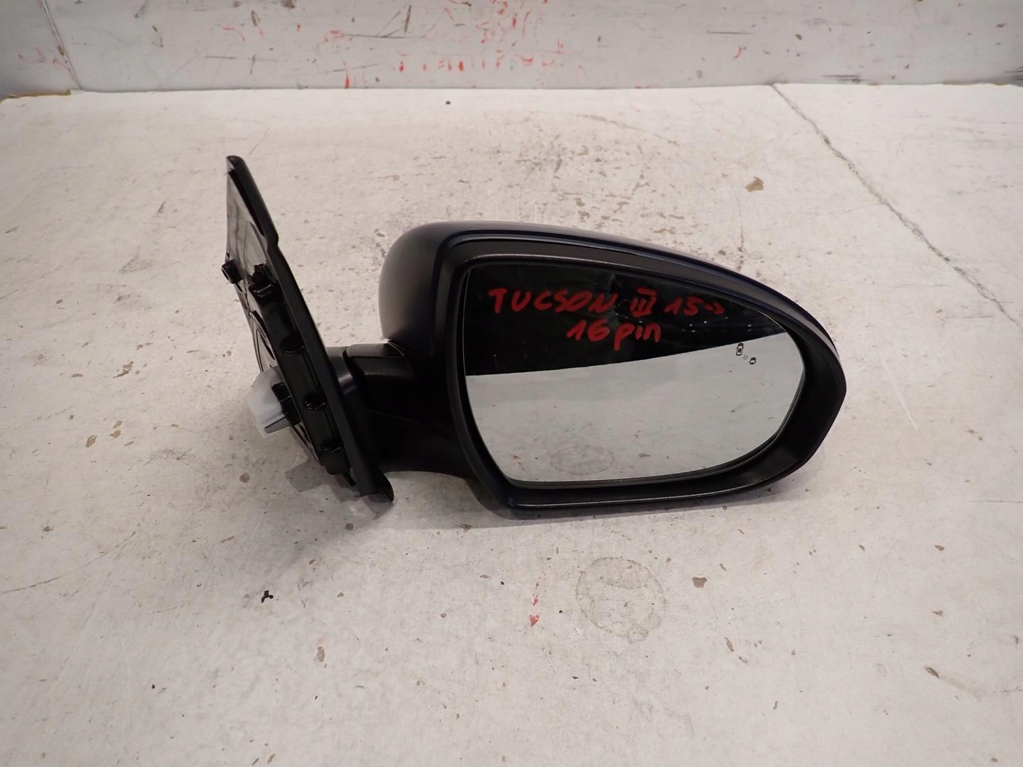 mirror right HYUNDAI TUCSON III 2015- 16PIN
