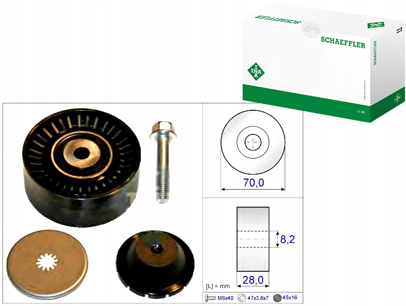 INA532 0600 10 Rolka Pásku Mitsubishi 2 Asistent řidiče #33