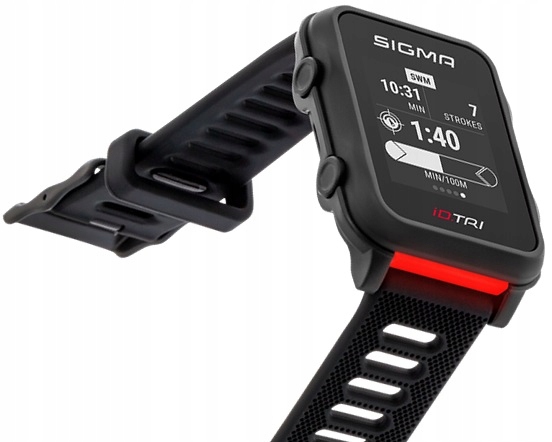 Wielozadaniowy pulsometr bluetooth android GPS PL Wodoszczelność 50m = WR50