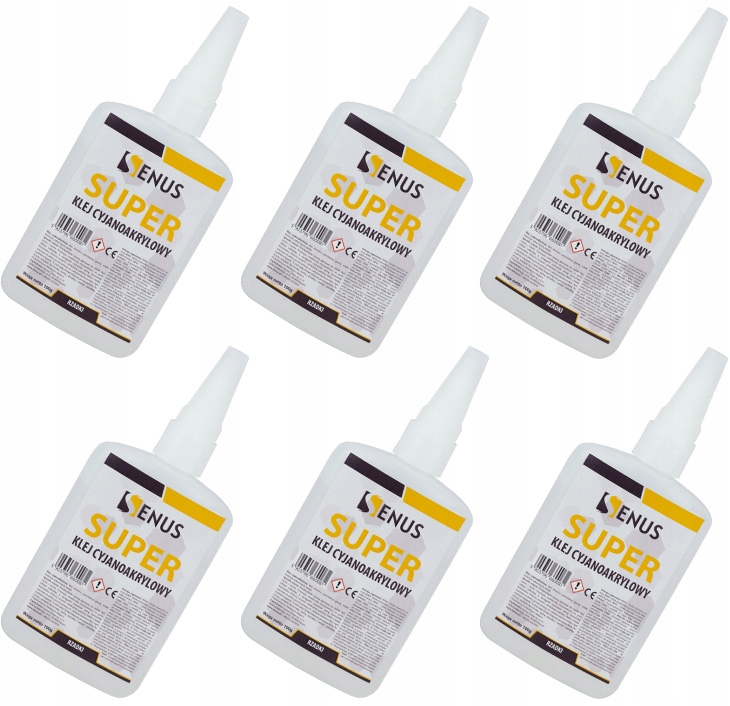 Kyanoakrylátové lepidlo Senus Ca Rzadki 100g 10ks