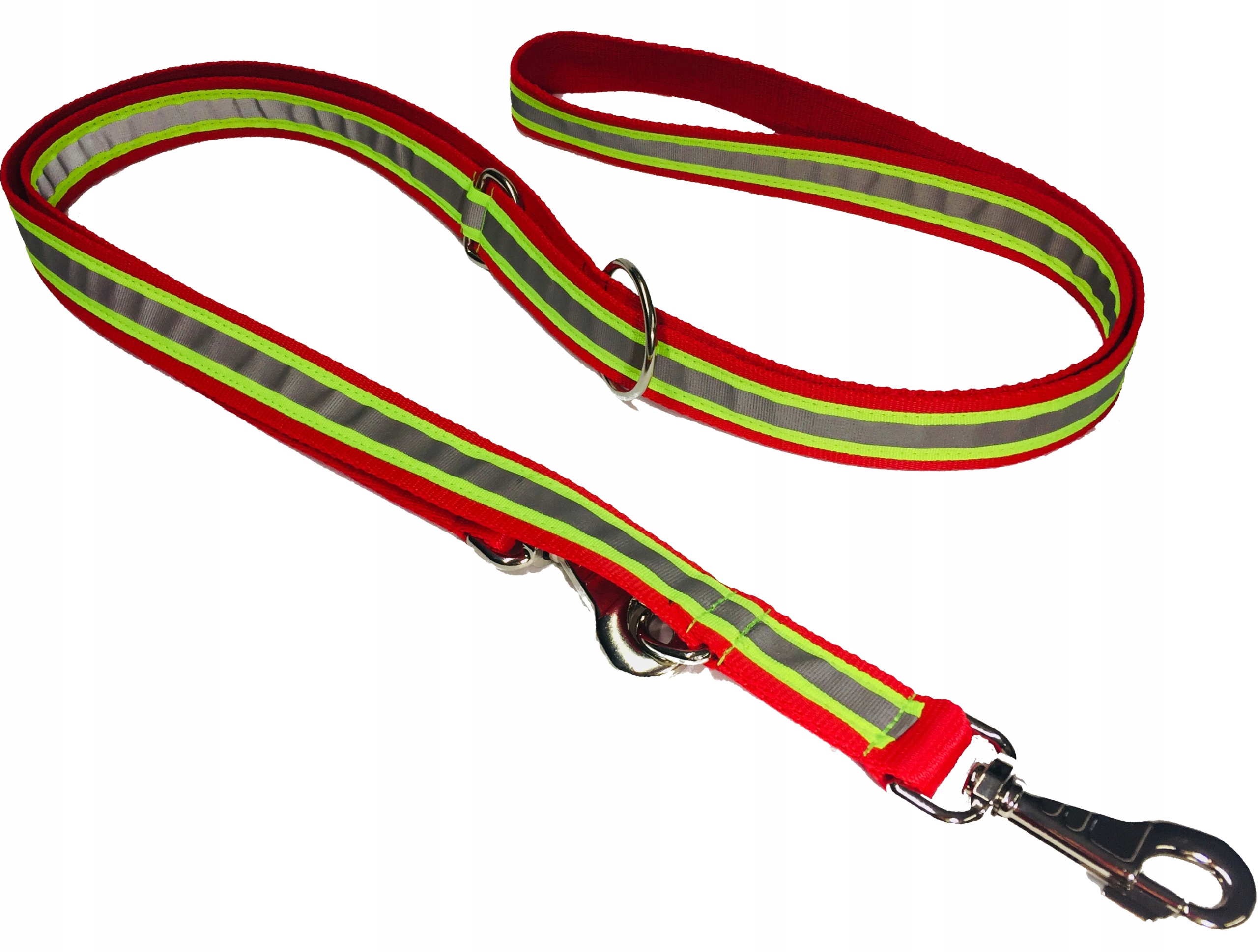 

Mocna Smycz Odblaskowa Przepinana 140-265 CM/30MM