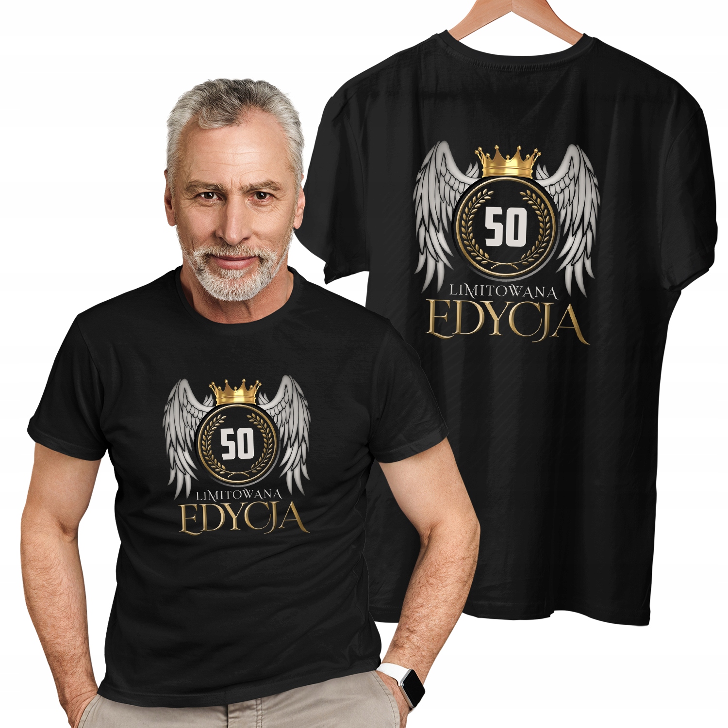 

Na Urodziny 40,50,60 lat Koszulka Męska