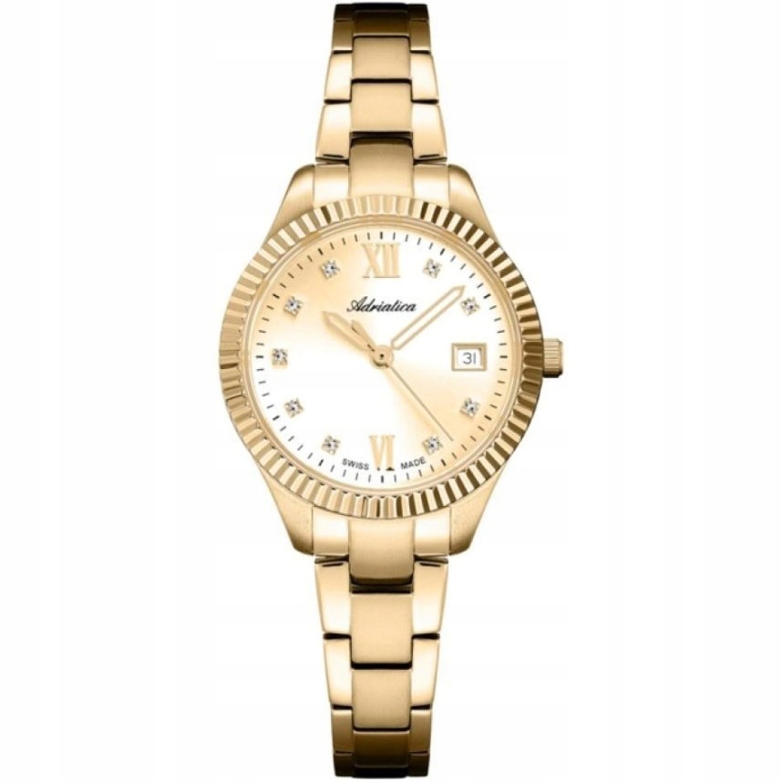 Dámské hodinky Adriatica A3820.1181Q Zirkony stříbrné