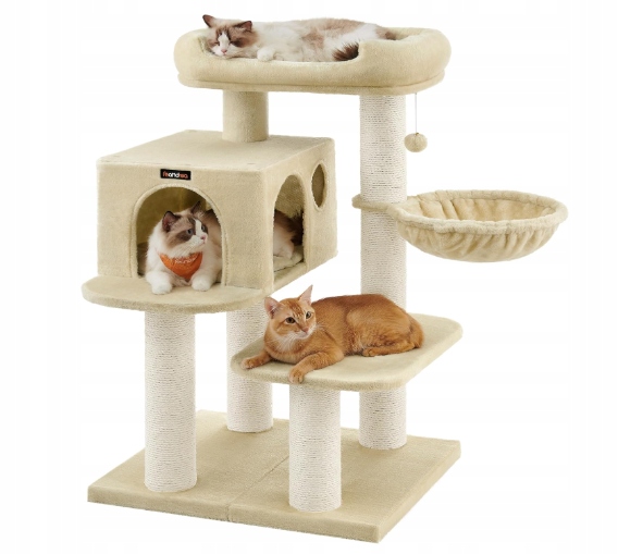 Levně Škrabadlo pro velké kočky XXL – robustní, stabilní s regulací nastavení