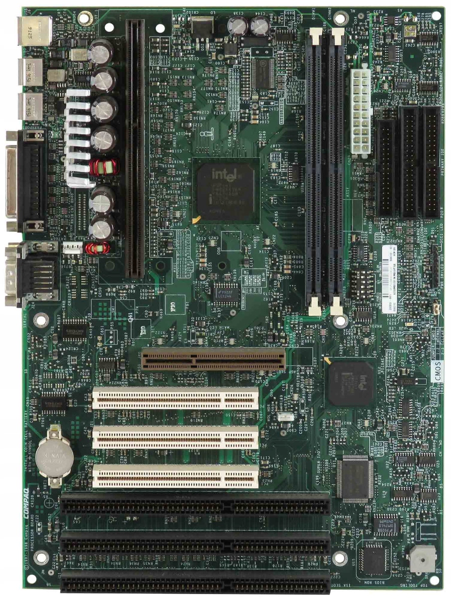 Compaq 332857-001 Slot 1 Sdram Agp Pci Isa