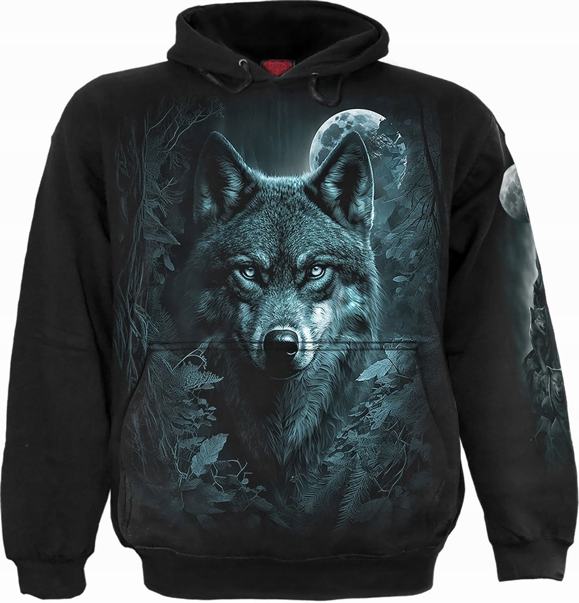 Mikina s vlkem Forest Guardians Spiral XL