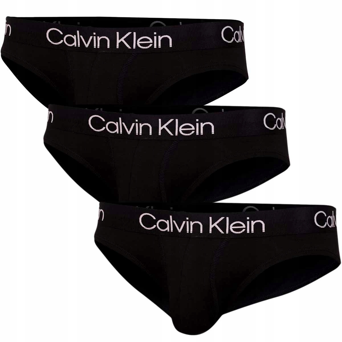 

Calvin Klein Majtki Męskie Hip Brief 3P Black r.XL