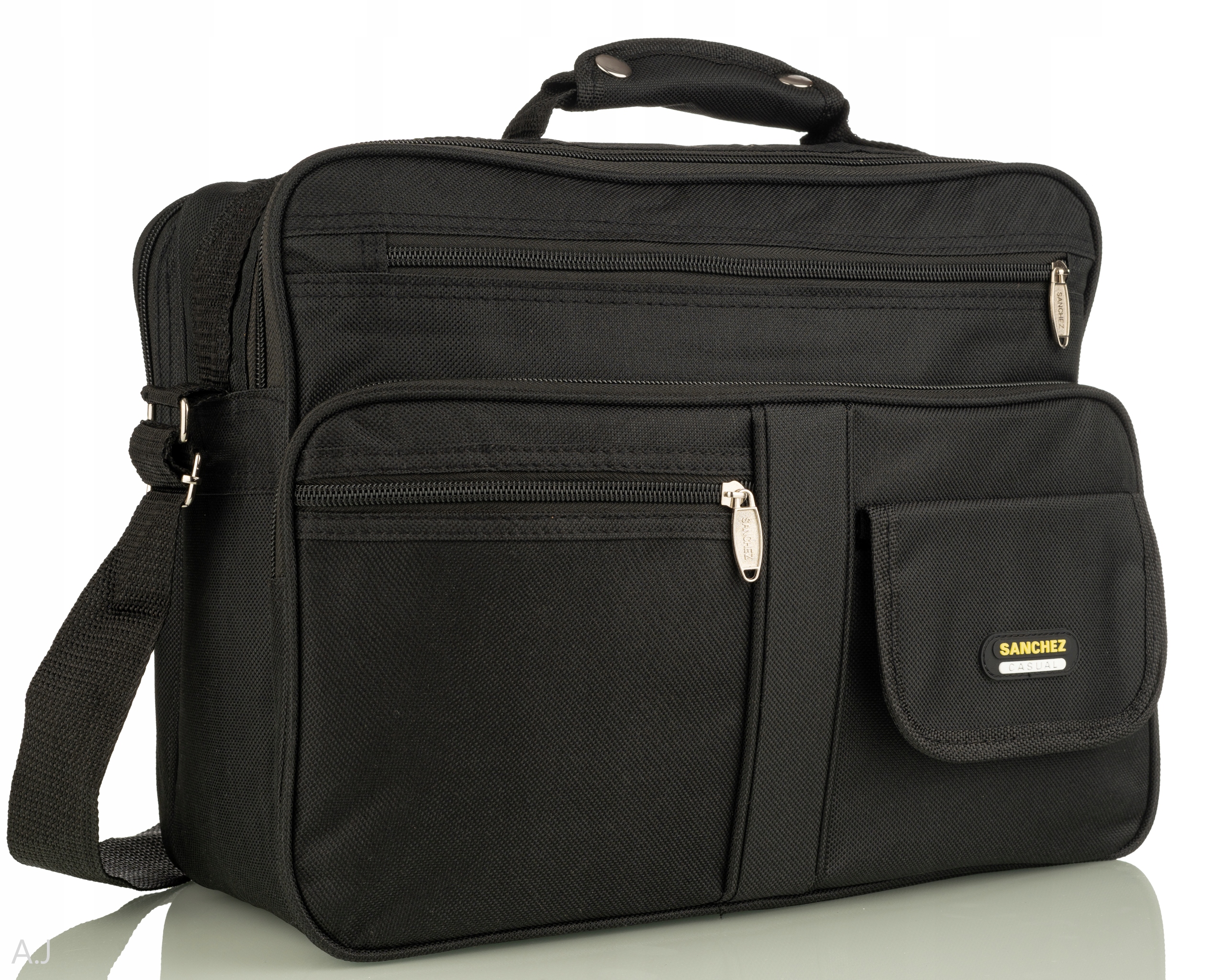 TORBA MĘSKA MATERIAŁOWA DO PRACY A4 LISTONOSZKA