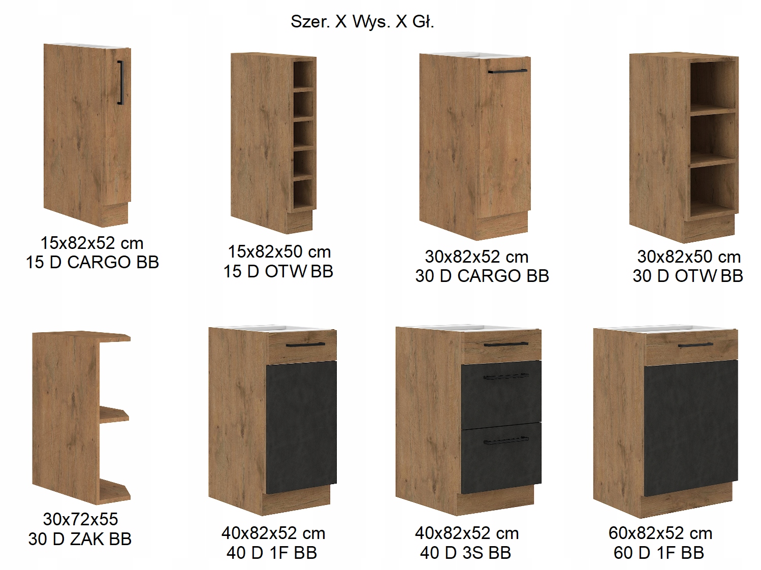Szafka kuchenna ALGA narożnikowa 90 HIT SPRZEDAŻY Marka BroMARKT