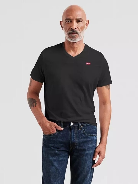 Koszulka męska bawełniana Levi's Original Hm Vneck 85641-0001