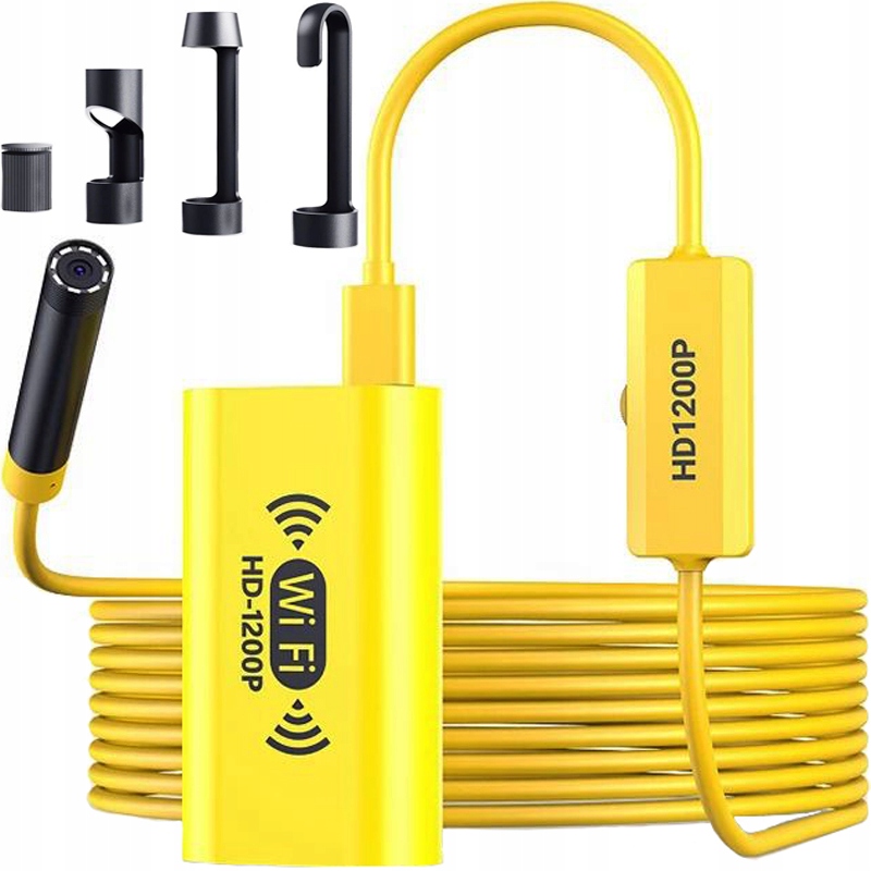 Камера огляду ендоскопа віфі УСБ ФХД 1200п 8мм