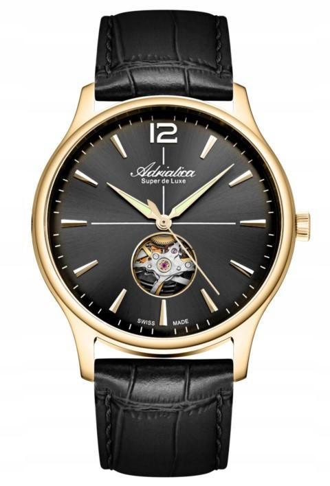 Nové Originální Pánské Hodinky Adriatica A8339.1256AO Automatic Open Heart