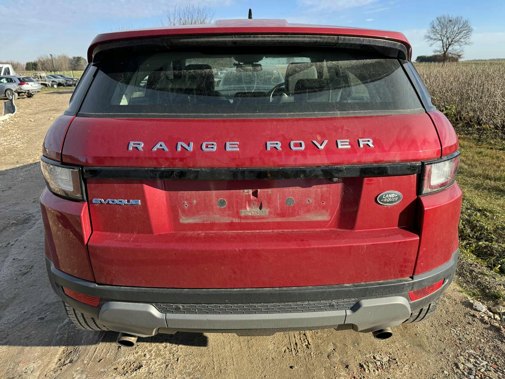 trunk door boot rear RANGE ROVER L538 EVOQUE 11-18 cah-868 FIRENZE RED