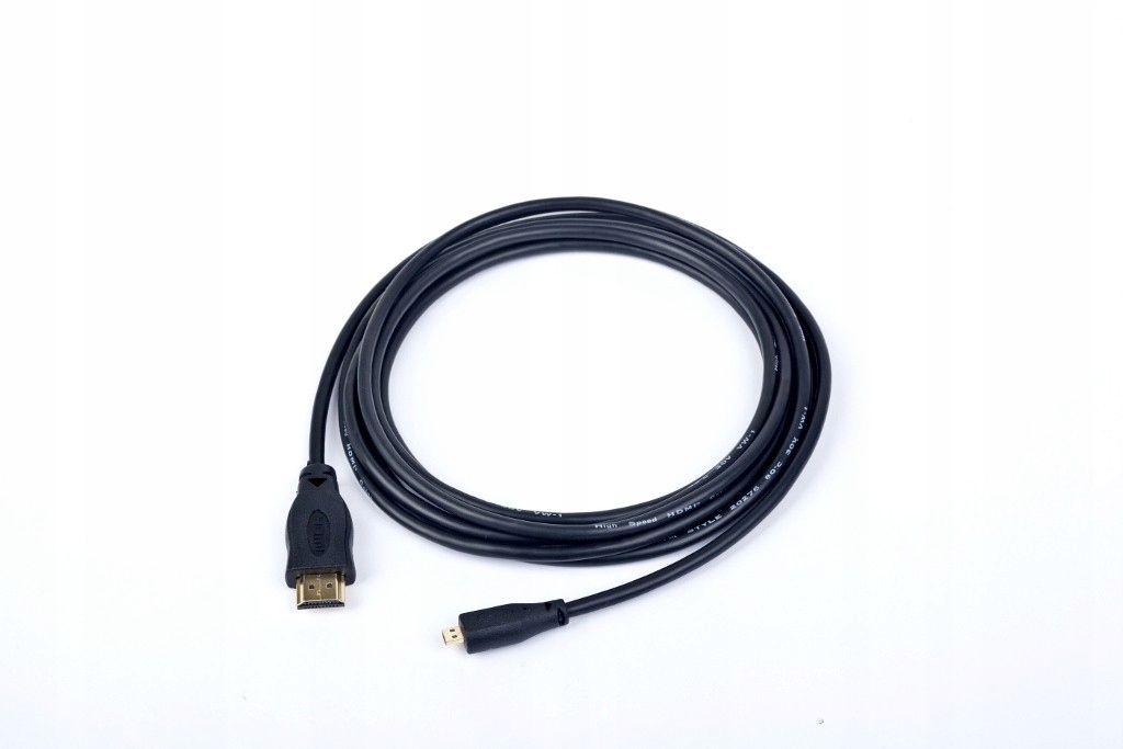 GMB KABEL HDMI - micro HDMI 3m GOLD 4K ULTRA HD