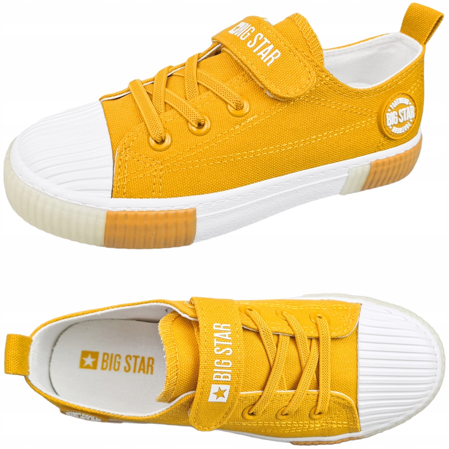 

Trampki dziecięce Big Star żółte buty HH374239 34