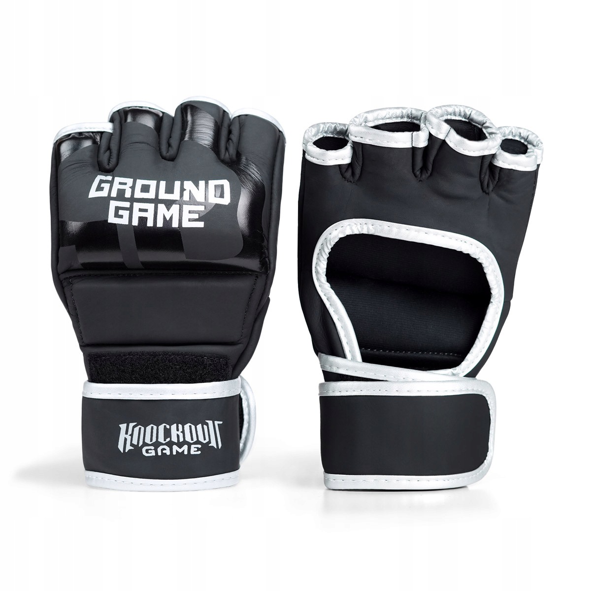 Rękawice Mma Silver Pro bez kciuka XXL Ground Game