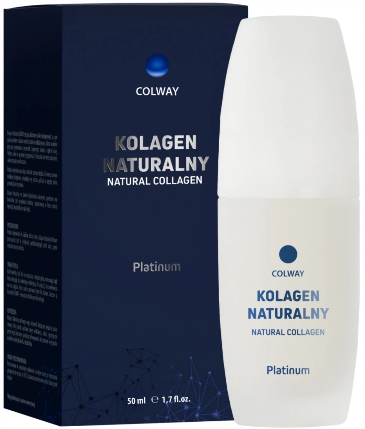 Colway Přírodní kolagen Platinum 50 ml Dárek