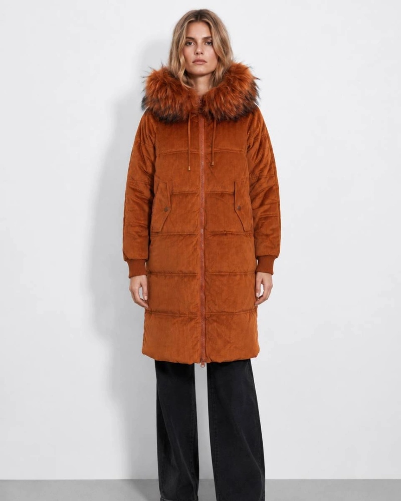 Šusťáková Bunda Kapuce 7763 Karamel Xs (34)
