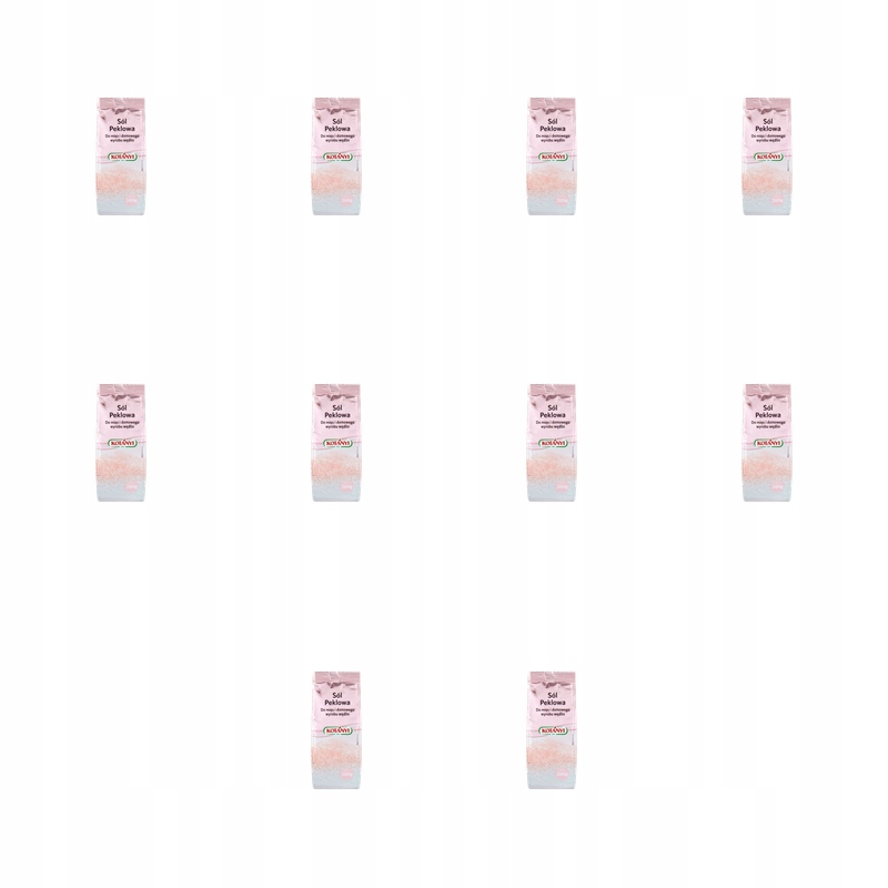 Peklová sůl na maso a domácí výrobu uzenin 200 g X10