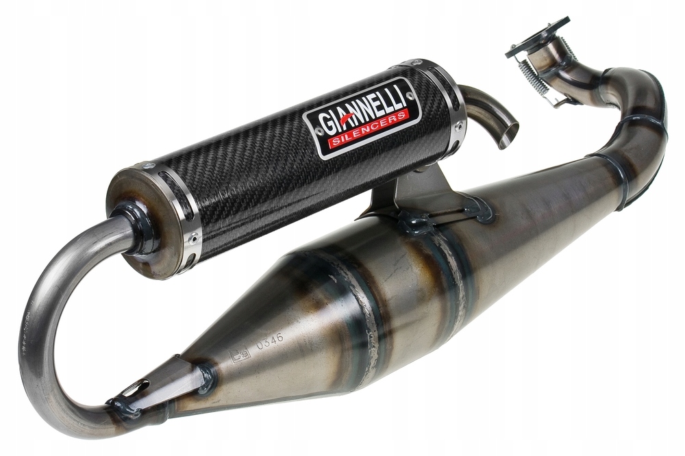 Kompletný výfuk Giannelli Shot V4, Yamaha Why Jog Neos Aerox Axis Vino