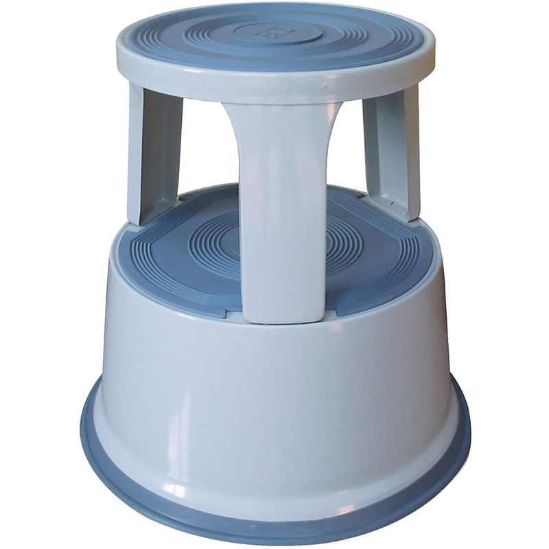 Kancelárska stolička Q-Connect mobilná, kovová, šedá