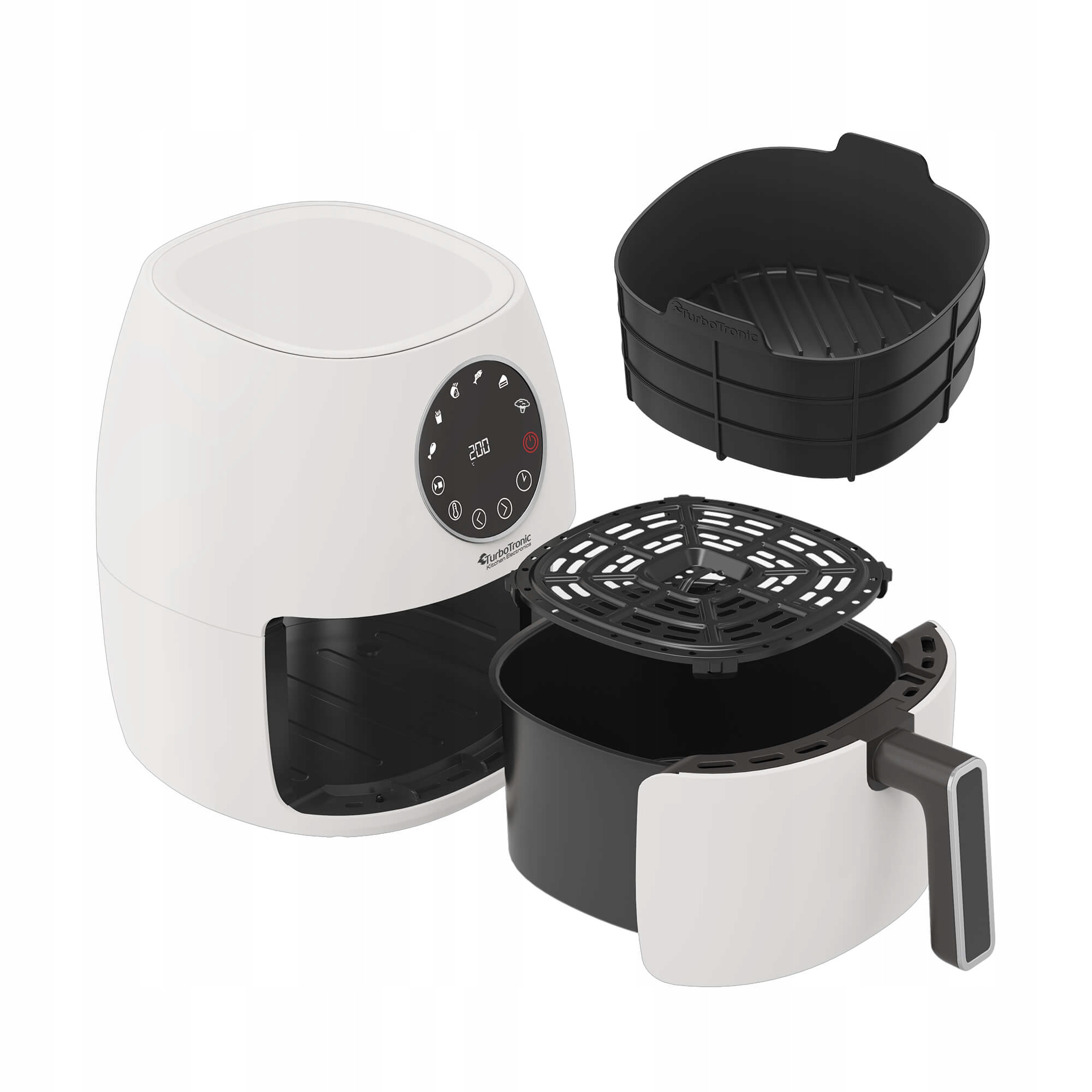 Beztuková Fritéza Air Fryer Fritéza 3,5 L 1300 W