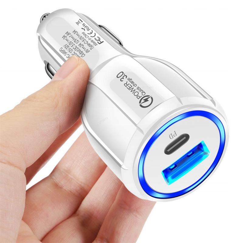6935461083528 - з pdtype-C авто швидкий зарядний пристрій для Huawei Xiaomi