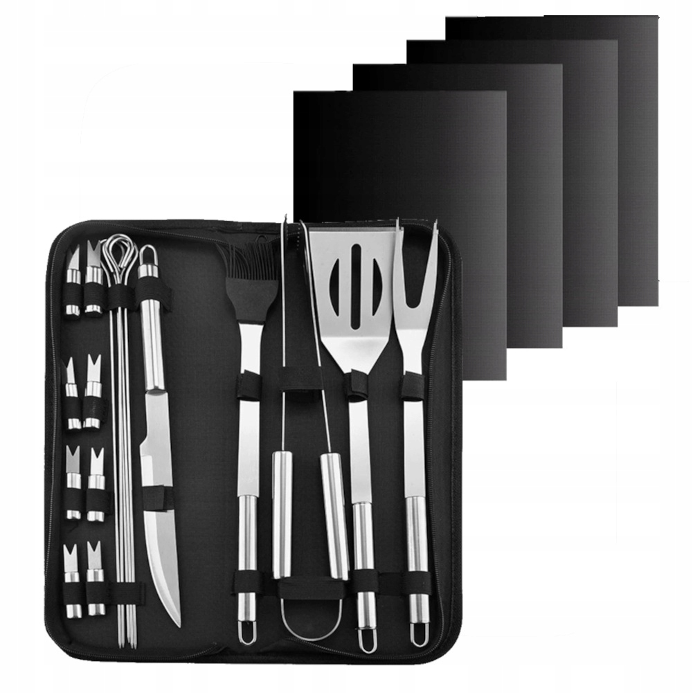 

Zestaw akcesoriów do grilla 18W1 4x Mata Grill