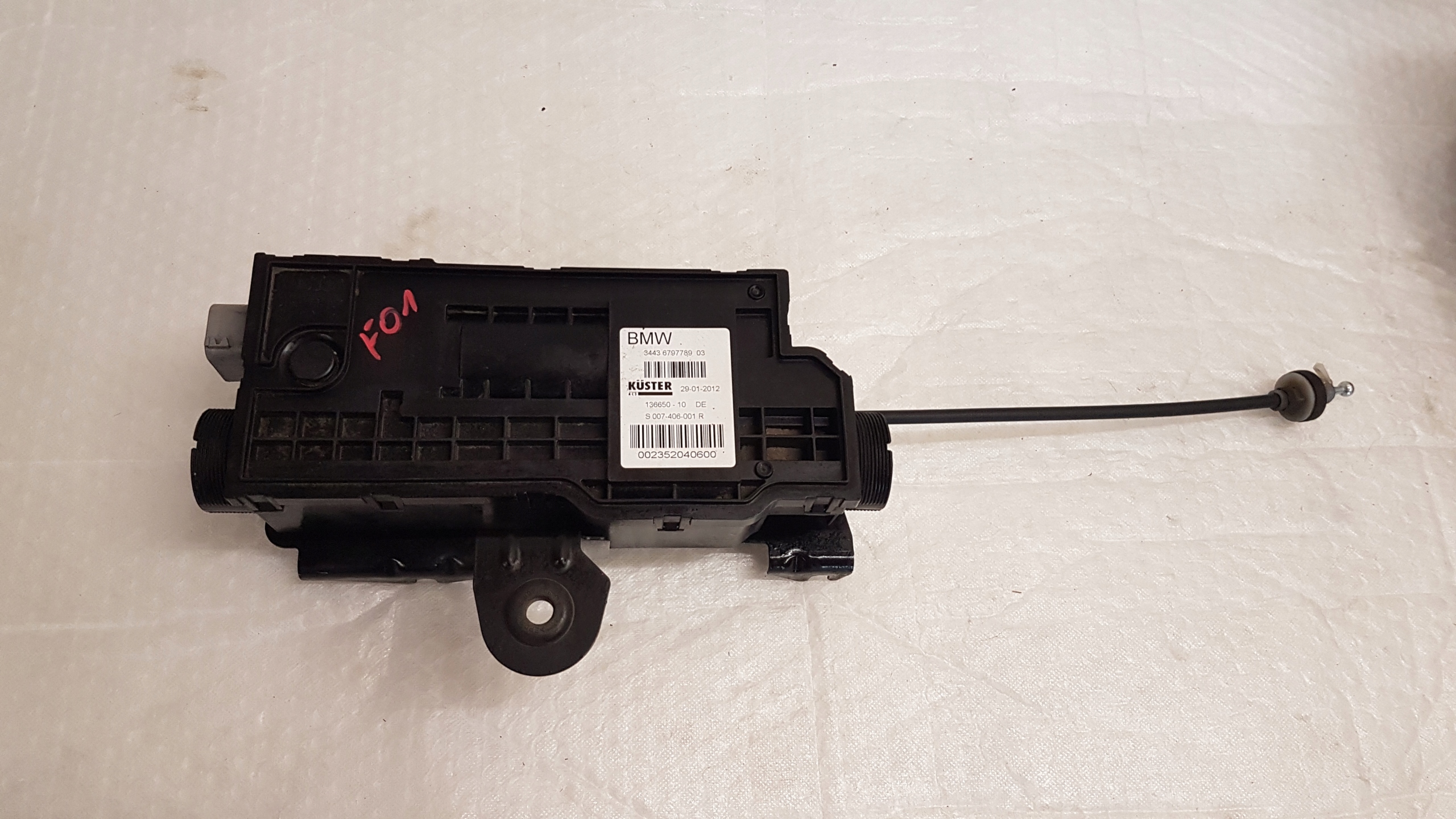 MECHANIZM HAMULCA RĘCZNEGO BMW F01 F02 F04 6797789