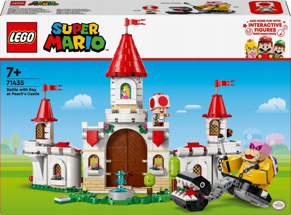 Lego Mario Roy a bitva na hradě Peach 71435