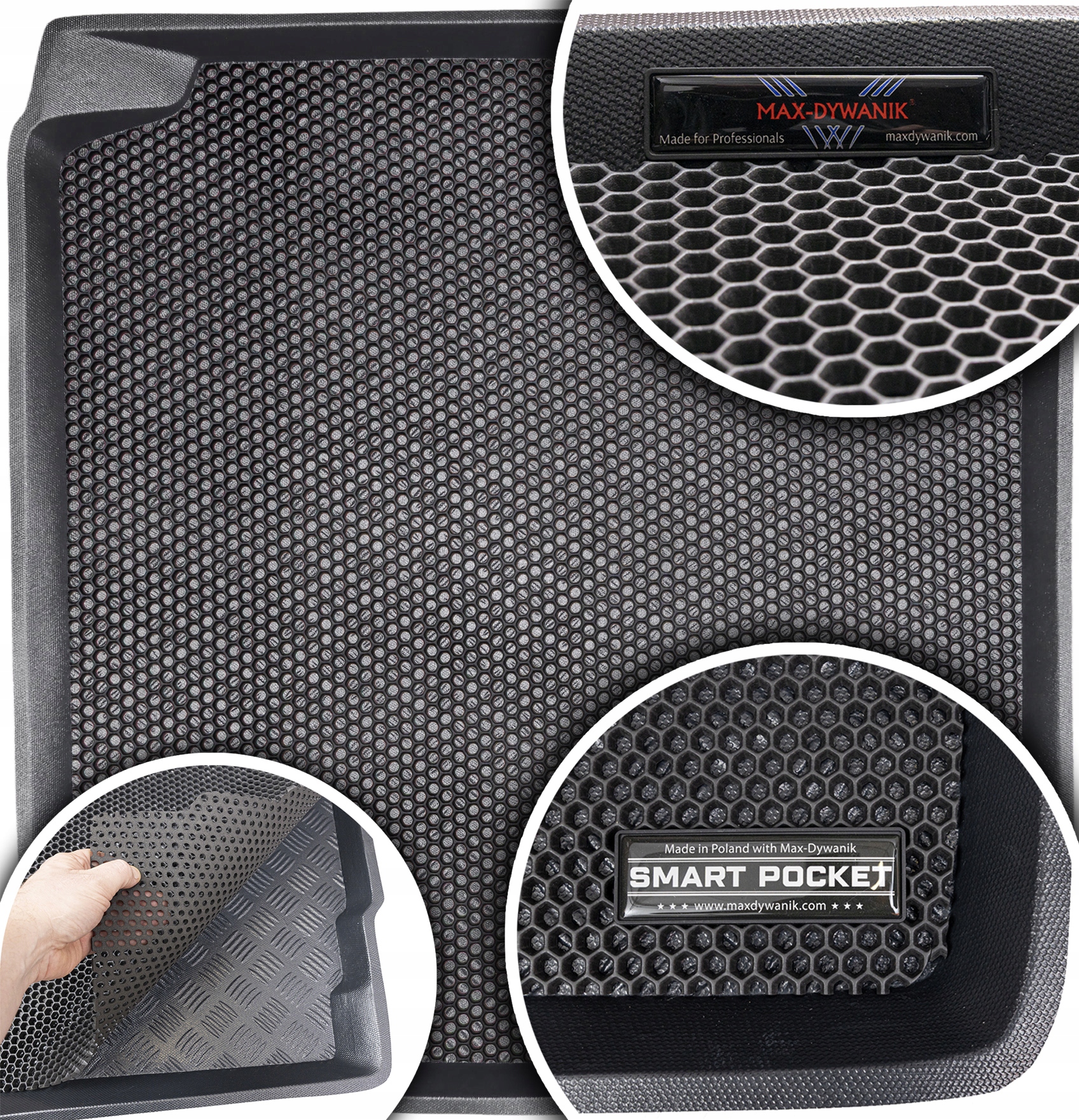 Škoda Fabia I Kombi/Sedan 1999-2007 Kufr s prolamovanou vložkou