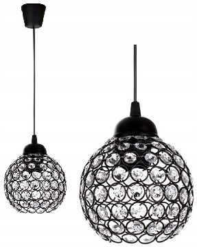 

Lampa Wisząca Sufitowa Żyrandol Plafon Led Szkło